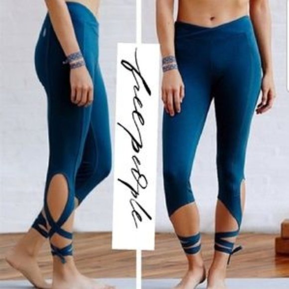 Free People Pants - Anthropologie Free People Movement Yoga Pants Sz M